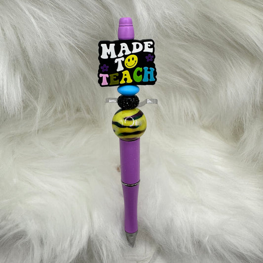 Made To Teach 2 Silicone Focal Bead Pen