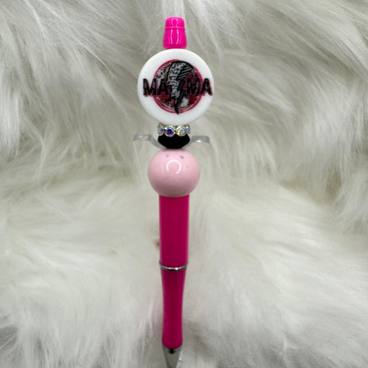 Mama Silicone Focal Bead Pen